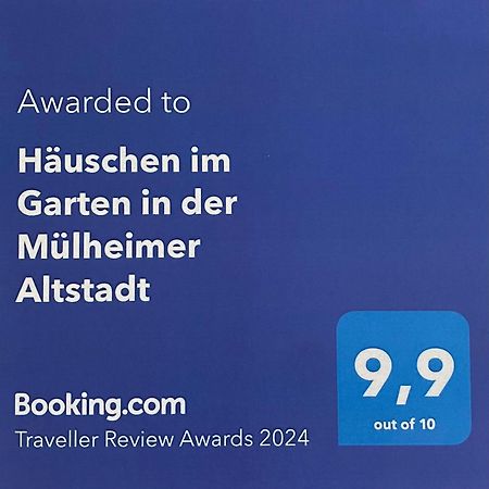 Haeuschen Im Garten In Der Muelheimer Altstadt Mülheim an der Ruhr Zewnętrze zdjęcie