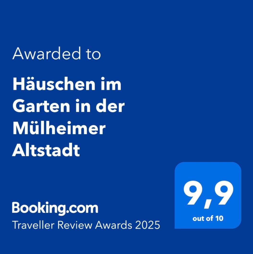 Haeuschen Im Garten In Der Muelheimer Altstadt Mülheim an der Ruhr Zewnętrze zdjęcie